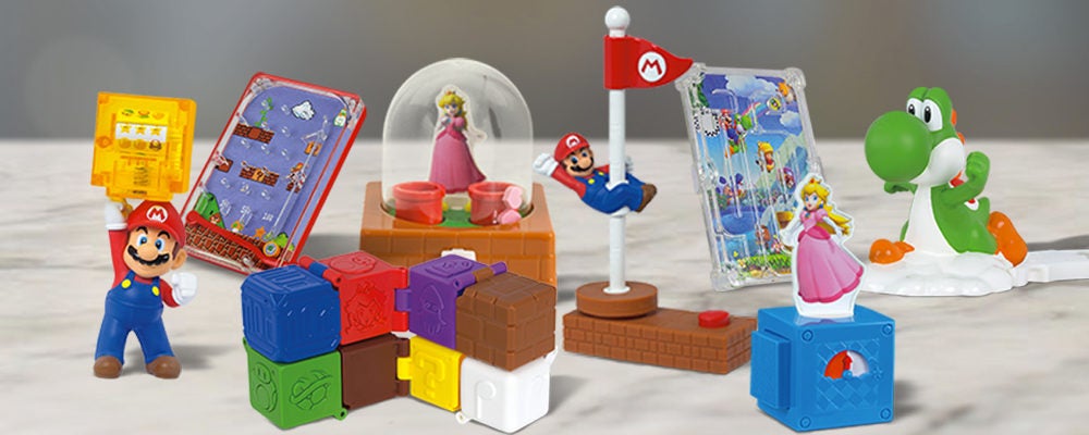 Super Mario Happy Meal Toys Are Back At McDonald's Canada (June 2018)