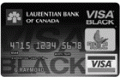 Laurentian Bank Student VISA® Black Card