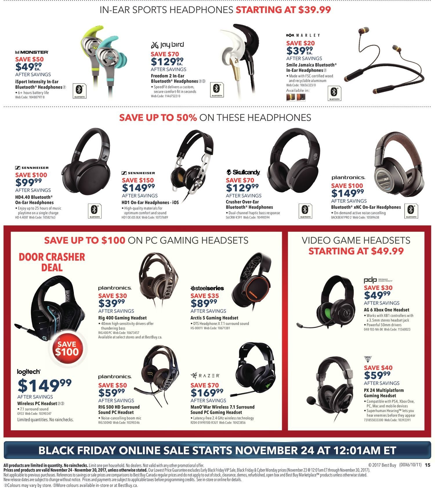 Best Buy Weekly Flyer Weekly Black Friday Sale Nov 24 – 30