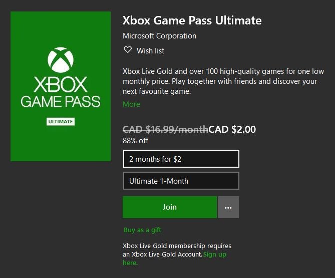 game pass ultimate microsoft store