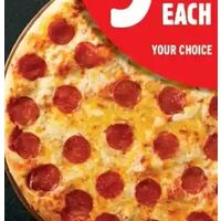 Pepperoni & Cheese 16" X-Large Hot Pizza