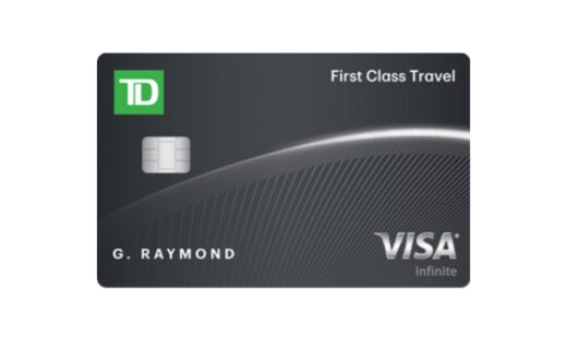 TD First Class Travel Visa Infinite* Card: Up to $1,400 in value!