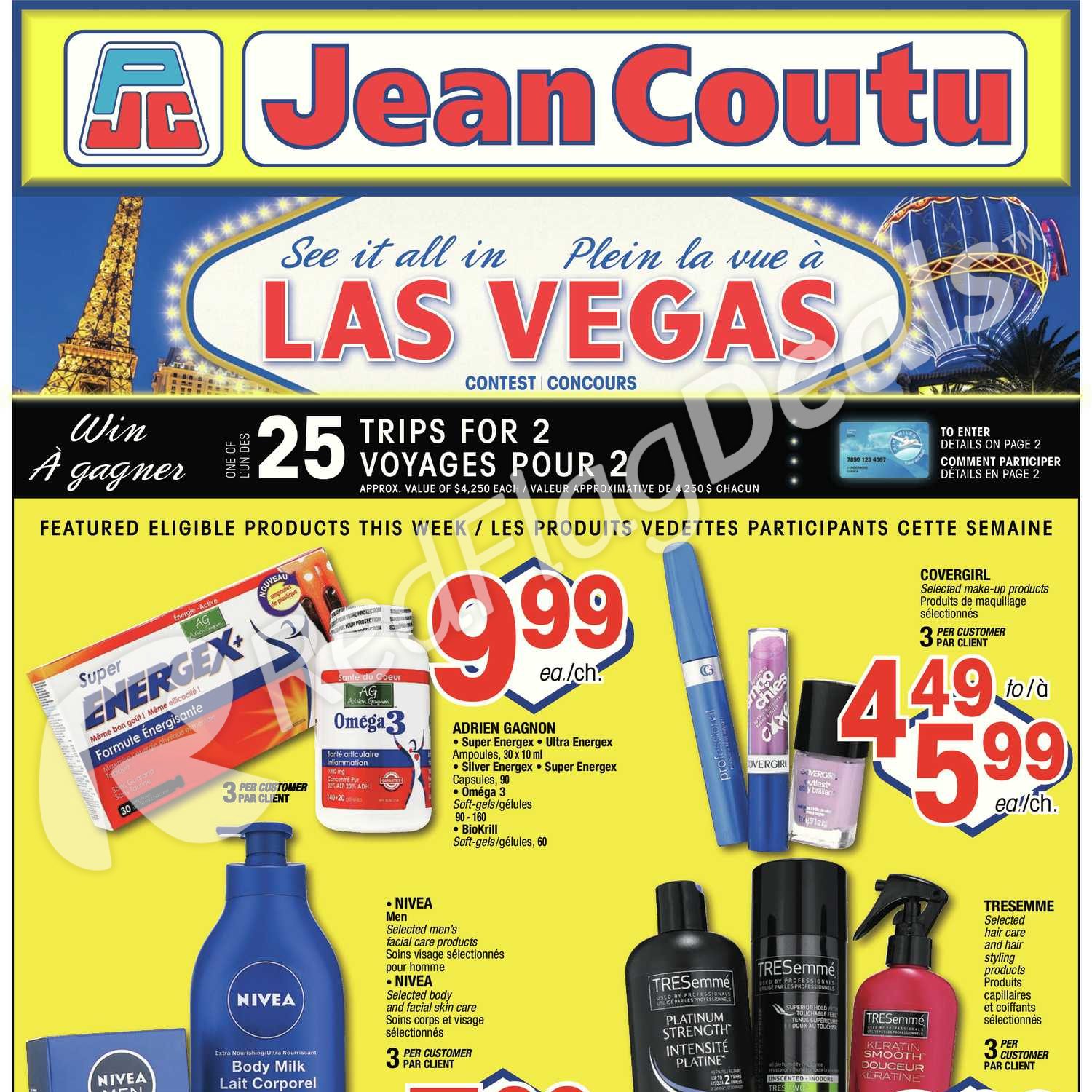 Jean Coutu Weekly Flyer Weekly Flyer Nov 8 14 Redflagdeals Com