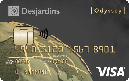 Desjardins VISA® - Odyssey GOLD