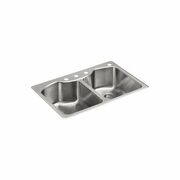 Kohler Octave Top-Mount Double Bowl Kitchen Sink - $338.00
