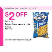 Frito-Lay Munchies Snack Mix - $4.99 ($2.00 Off)