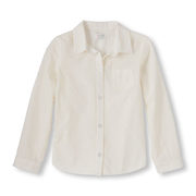 Long Sleeve Swiss Dot Button-down Shirt - $12.99 ($13.96 Off)