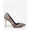 Lace & Leather-Like Pointy Toe Pump - $79.99 (20% off)