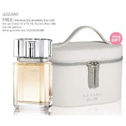 Free Azzaro Jewellery Box w/ Purchase of 75ml Azzaro Pour Elle Eau de Parfum