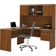 Bestar Flare L-Desk with Hutch - $319.00 ($80.00 off)
