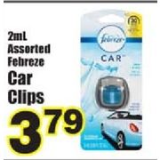 Febreze Car Clips - $3.79