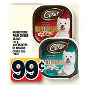 Cesar Dog Food - $0.99