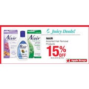 Nair Hair Removal Products - 15% off