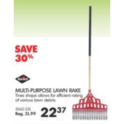 Garant Multi-Purpose Lawn Rake - $22.37 (30% off)