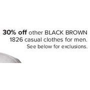 Black Brown 1826 Casual For Men - 30% off