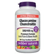 Webber Naturals  Glucosamine and Chondroitin With Vitamin D - $23.99 ($6.00 off)