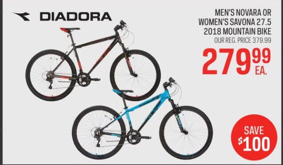 diadora corso 27.5 men's mountain bike