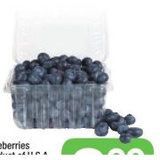 Blueberries - $3.99/1 pint