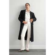 Buttoned Menswear Coat - $219.00