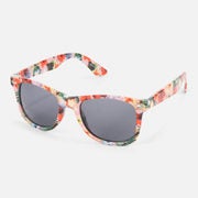 ''wayfarer'' Style Sunglasses With Tropical Print - $4.99 ($10.01 Off)