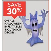 All Halloween Inflatables & Outdoor Decor - 30% off