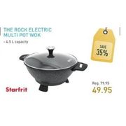 Starfrit The Rock Electric Multi Pot Wok - $49.95 (35% off)