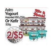 Astro Yogourt Or Kefir - 2/$5.00