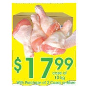 Frozen Chicken Drumsticks - $17.99