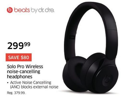 The Source Beats By Dr Dre Solo Pro Wireless Noise Cancelling