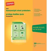 Staples Heavyweight Sheet Protectors - $10.00 (35% off)