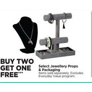 Select Jewellery Props & Packaging  - Buy Two Get One Free