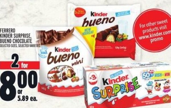 kinder surprise bueno