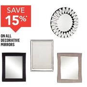 All Decorative Mirrors - 15% off