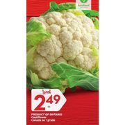 Cauliflower - $2.49
