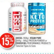 Diesel, Vegan Pure Protein Powder Or Crossfuel Performance Product - Up to 15% off