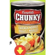 Campbell's Chunky Soup  - $2.00 ($0.99 off)