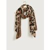 Knitted Cheetah Print Scarf - In Every Story - $10.00 ($14.99 Off)
