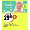 Pampers Super Econo Pack - $29.99 ($5.00 off)