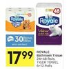 Royale Bathroom Tissue, Tiger Towel  - $17.99