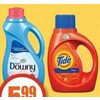 Bounce Sheets, Downy Fabric Softener or Tide Liquid Laundry Detergent - $5.99