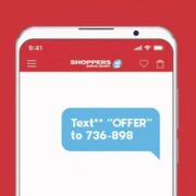 Shoppers Drug Mart: 10,000 Bonus Points with $40 Purchase When You Sign Up for Text Alerts