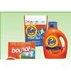 Bounce Sheets, Tide Pods or Liquid Laundry Detergent  - $12.99