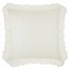 Wamsutta® Vintage Blythe Jacquard Ogee Waffle Textured European Pillow Sham In White - $50.99 ($34.00 Off)