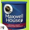 Maxwell House Coffee  - $7.99 ($2.00 off)