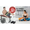 All Fitness Products - 20% off