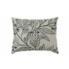 Bee & Willow™ Berry Leaves Embroidered Oblong Throw Pillow In Grey - $26.99 (4.5 Off)