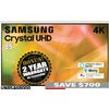 Samsung 85" UHD 4K Smart Crystal Display TV - $1998.00 ($700.00 off)