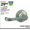 Home Front Ashburn Passage Lever - $29.99 ($5.00 off)