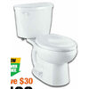 American Standard Mainstream 4.8l Elongated Toilet  - $168.00 ($30.00 off)