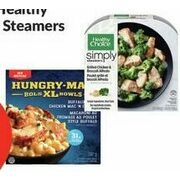 Hungry-Man XL Bowls or Healthy Choice Simply Steamers - $4.49 (Up to $0.80 off)
